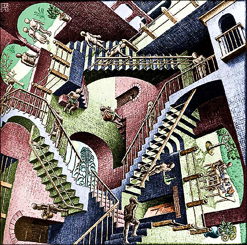 [M.C. Escher's Impossible Stairs]